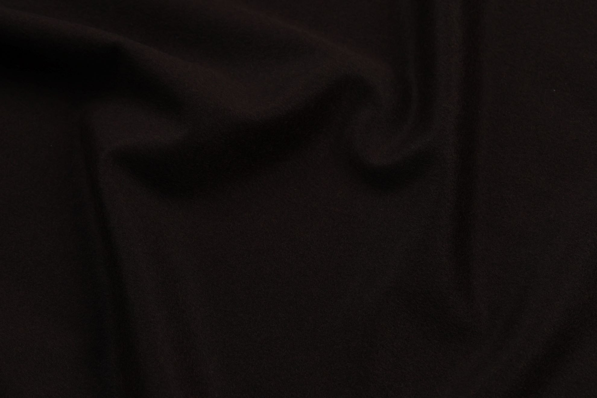 KJ-N417531 Luxusní kabátová vlna s kašmírem CASTAGNA COMPATTO temně čokoládové barvy 4