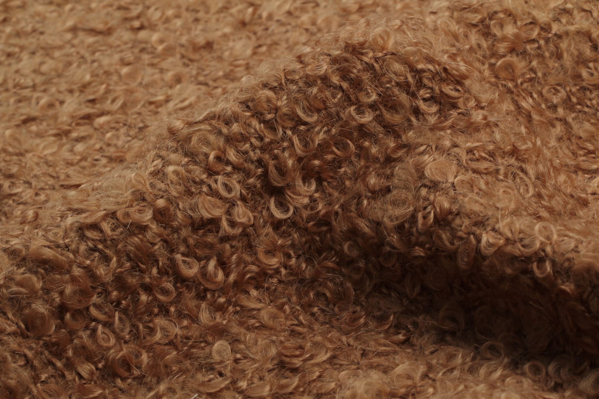 SJ-A72509-Prémiové buklé VINTAGE vlna s mohérem-camel-2