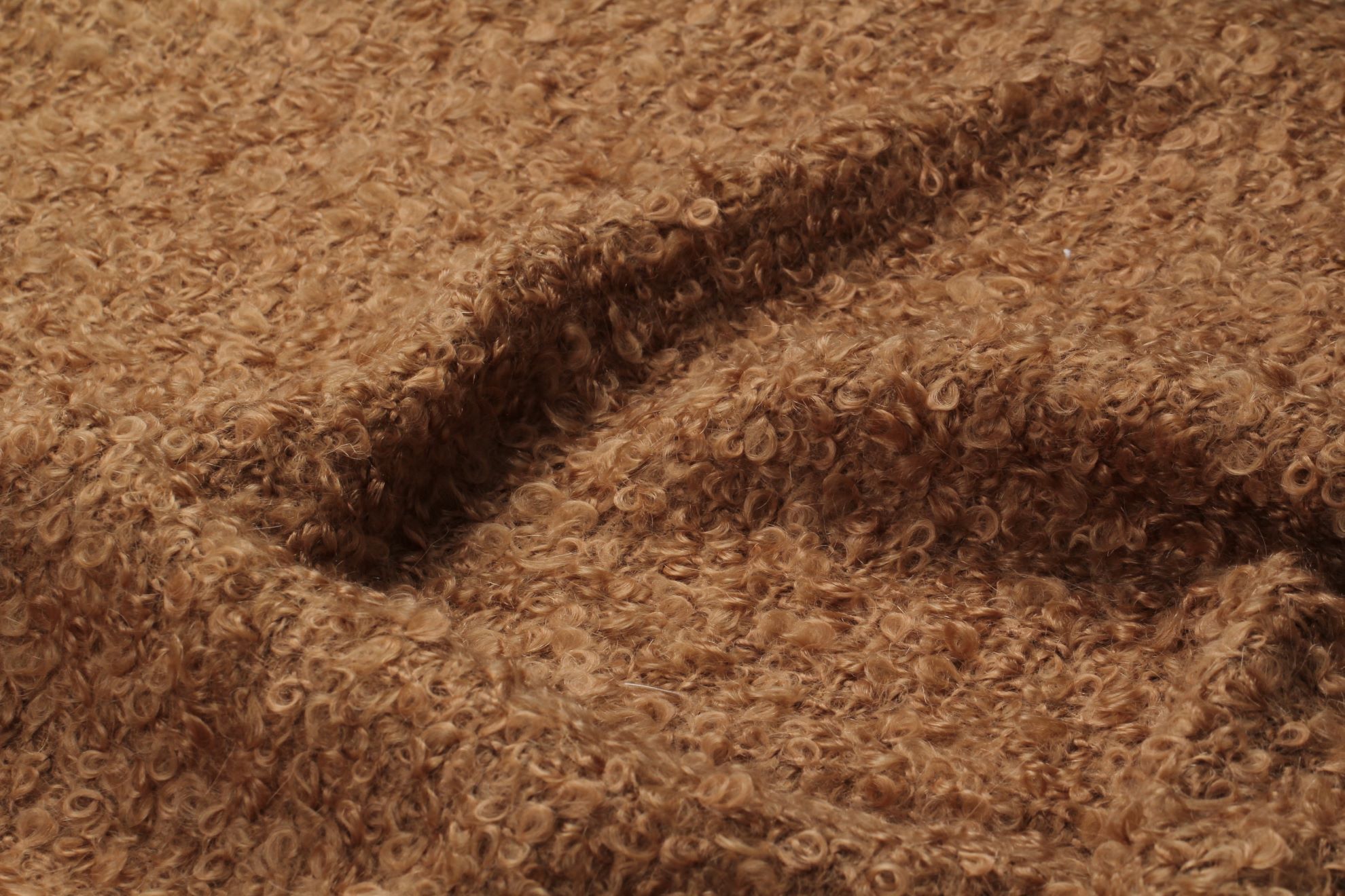 SJ-A72509-Prémiové buklé VINTAGE vlna s mohérem-camel-4