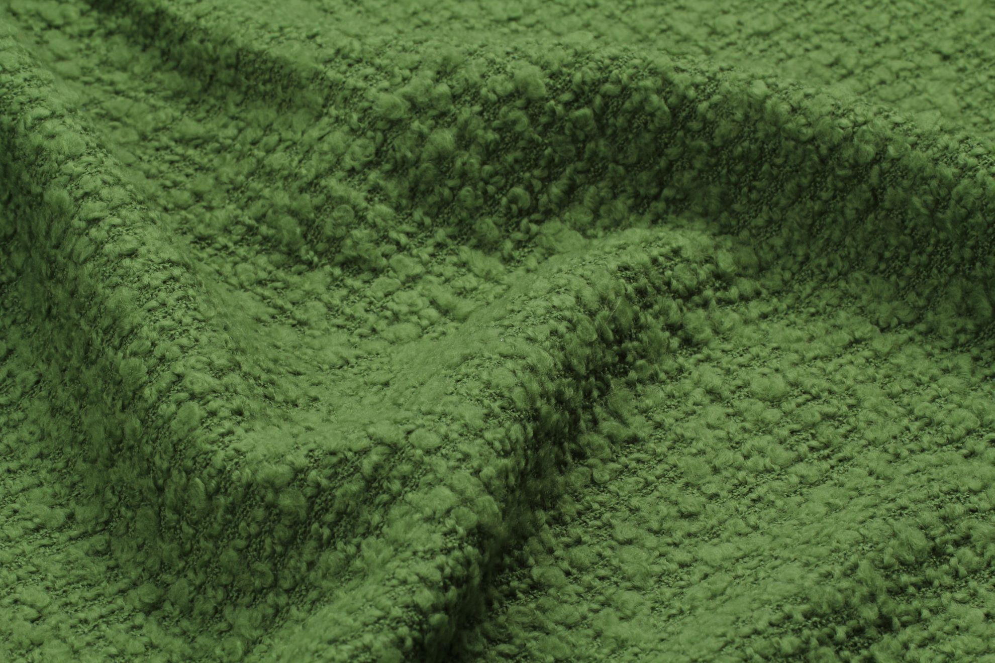 SJ-A72511-Prémiové buklé VINTAGE vlna zelené barvy-2