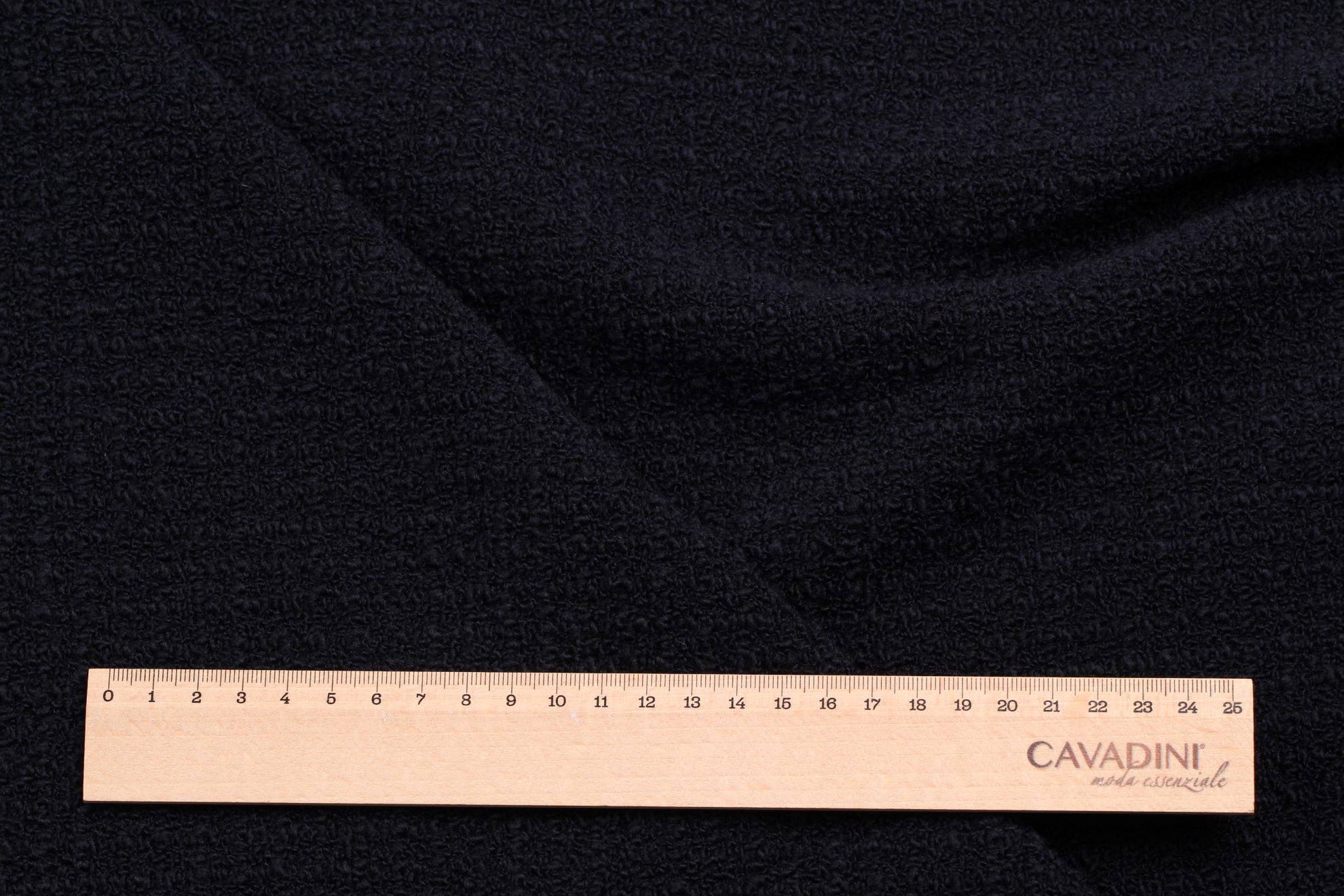 SJ-A72514-Prémiové buklé VINTAGE vlna temně modrá